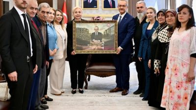 HIMYAC-DER Başkanı Ece Budan, Malatya Valisi Seddar Yavuz’a teşekkür ederek,